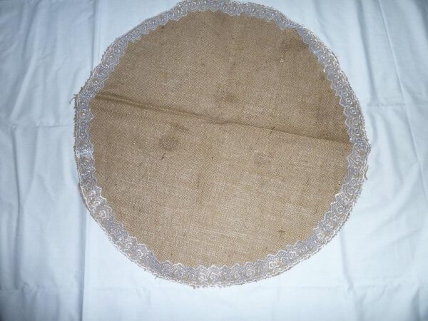 Tischläufer Jute rund