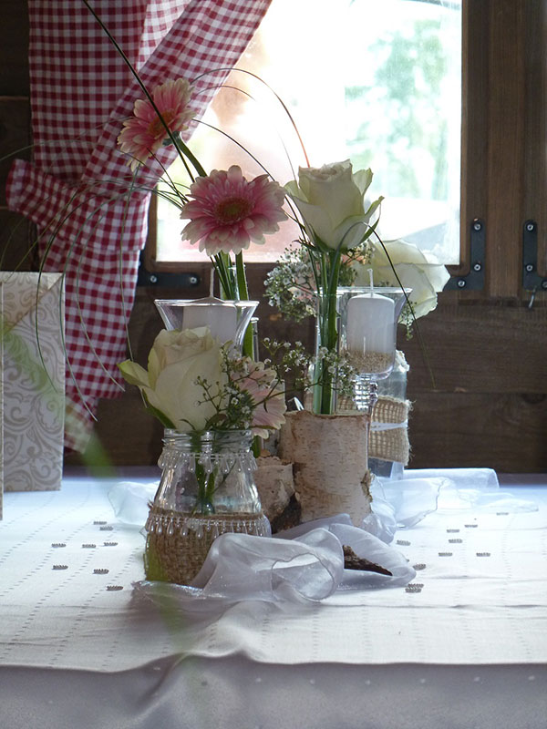 Foto Tischdekoration